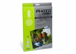 Фотобумага Cactus CS-GA318050 (GA318050) A3, 180г/м2, 50л, белая глянцевая для струйной печати - фото 10788