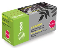 Лазерный картридж Cactus CS-TK5230Y (TK-5230Y) желтый для Kyocera Ecosys M5521cdn, M5521cdw, P5021cdn, P5021cdw (2'600 стр.) - фото 11696