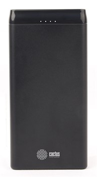Мобильный аккумулятор Cactus CS-PBFSFT-10000 Li-Pol 10'000mAh 1A+2.4A графит 2xUSB - фото 13367
