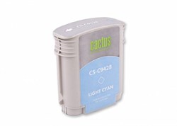 Струйный картридж Cactus CS-C9428 (HP 85) светло-голубой для HP DesignJet 30, 30gp, 30n, 90, 90gp, 90r, 130, 130de, 130gp, 130nr, 130r (72 мл) - фото 14599