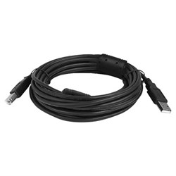 Кабель USB 2.0 AM-BM 1,8 м SVEN PRO, 2 фильтра, для подключения принтеров, МФУ и периферии - фото 15783