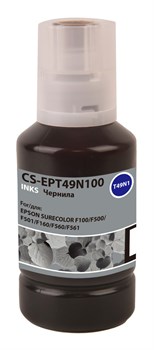 Чернила Cactus CS-EPT49N100 черный для Epson SureColor SC-F100, F500 (140 мл) - фото 16114