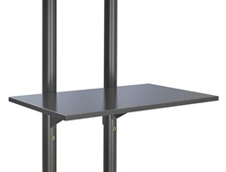 Стойка для телевизора Cactus CS-ST04 черный, 37"-70" напольный, мобильный (макс. 68 кг) - фото 16244