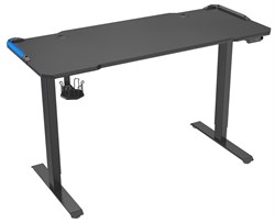 Стол Cactus CS-EDL-GBK столешница МДФ черный каркас черный, столешница 140x60 см - фото 17110