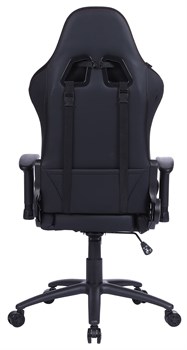 Кресло игровое Cactus CS-CHR-0099BLR цвет: черно-красный, RGB подсветка, обивка: эко.кожа, крестовина: металл пластик черный - фото 17287