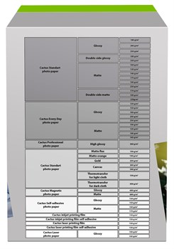 Фотобумага Cactus CS-MA6180500 A6, 180г/м2, 500л., белый матовое для струйной печати - фото 17771