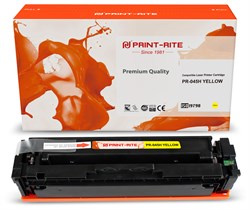 Лазерный картридж Print-Rite PR-045H YELLOW (045H Yellow / TFC450YPU1J) желтый для Canon LBP 611Cn, 613Cdw, 631Cn, 633Cdw, 635Cx (2'200 стр.) - фото 18502