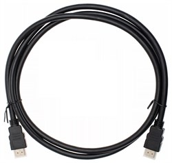 Кабель аудио-видео Cactus CS-HDMI.1.4-1.5 HDMI (m)/HDMI (m) 1.5м. позолоченные контакты, черный - фото 18797