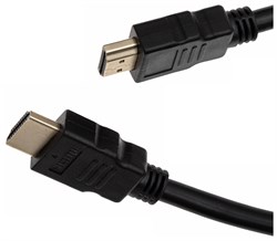 Кабель аудио-видео Cactus CS-HDMI.1.4-2 HDMI (m)/HDMI (m) 2м. позолоченные контакты, черный - фото 18810