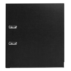 Папка-регистратор Brauberg "ECO", 75 мм, черная - фото 18965