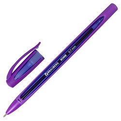 Ручка шариковая масляная Brauberg "Bomb gt Color", синяя, прорезиненный корпус ассорти, узел 0,7 мм, линия письма 0,35 мм - фото 19015