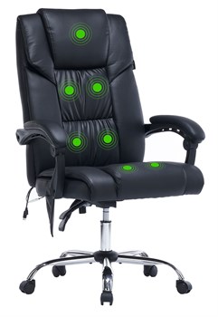 Кресло Cactus CS-CHR-OC02M-BK черный - фото 20203