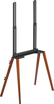 Подставка для телевизора Cactus CS-ST3644BKWN черный/орех 43"-65" макс.40кг напольный - фото 20936