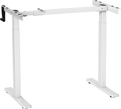 Подстолье Cactus CS-MDF-WT белый, возможные размеры столешницы: ширина 100-160 см, глубина 60-75 см - фото 21297