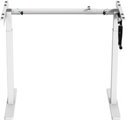 Подстолье Cactus CS-MDF-WT белый, возможные размеры столешницы: ширина 100-160 см, глубина 60-75 см - фото 21298