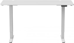 Стол для компьютера Cactus CS-EDL-WWT столешница ДСП белый, каркас белый, столешница 160x60 см - фото 21676