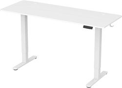 Стол для компьютера Cactus CS-EDL-WWT столешница ДСП белый, каркас белый, столешница 160x60 см - фото 21677