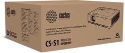 Проектор Cactus CS-S1.B 3LCD 34000Lm LS 3400Lm ANSI (1024x768) 15000:1 ресурс лампы:10000часов 1xHDMI 4.5кг - фото 21952
