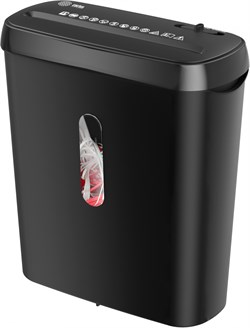 Шредер Cactus CS-SH-A1 черный (секр.Р-2) ленты 6лист. 8лтр. - фото 22087