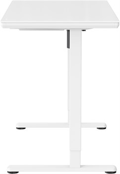 Стол для компьютера Cactus CS-EGD-WWT столешница стекло белый каркас белый, столешница 120x60 см - фото 22199