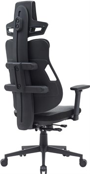 Кресло Cactus CS-CHR-DUO-GYBK серый/черный с подголов. крестов. сталь - фото 22250