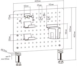 Органайзер Cactus CS-GMPB-RD красный - фото 22412