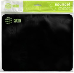 Коврик для мыши Cactus Black 300x250x2мм (CS-MPC-P01M) - фото 23809