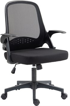 Кресло Cactus CS-MC212-BK черный низк.спин. крестов. пластик - фото 23905