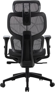 Кресло Cactus CS-MC555-BK черный сетка с подголов. крестов. пластик - фото 23934