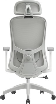 Кресло Cactus CS-GMC515-GY серый сиденье серый сетка/ткань с подголов. крестов. пластик пластик серый - фото 23967