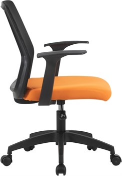 Кресло Cactus CS-MC222-BKOR черный сиденье оранжевый - фото 23983