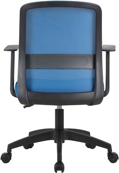 Кресло Cactus CS-MC333-BL темно-синий сиденье темно-синий сетка/ткань низк.спин. крестов. пластик пластик черный - фото 24004