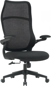 Кресло Cactus CS-MC505-BK черный сиденье черный сетка/ткань крестов. пластик - фото 24009