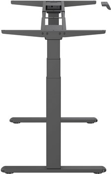 Подстолье Cactus CS-EDLF-BK каркас черный, возможные размеры столешницы: ширина 120-200 см, глубина 60-80 см - фото 24241