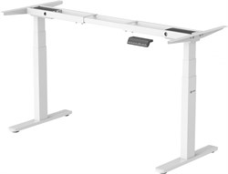 Подстолье Cactus CS-EDLF-WT каркас белый, возможные размеры столешницы: ширина 120-200 см, глубина 60-80 см - фото 24250