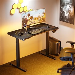 Столешница Cactus CS-DT-RGB-HEX черный 120x60x2.8 см - фото 24271