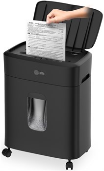 Шредер Cactus CS-SH-D4 с автоподачей (секр.P-5) фрагменты 60лист. 15лтр. скрепки скобы пл.карты - фото 24279