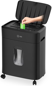 Шредер Cactus CS-SH-D4 с автоподачей (секр.P-5) фрагменты 60лист. 15лтр. скрепки скобы пл.карты - фото 24280