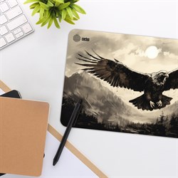 Коврик для мыши Cactus Flying hawk 700x400x4мм (CS-MP-COR02XLL) - фото 24321
