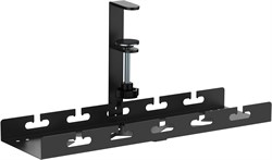 Кабель-канал Cactus CS-CM-400-1BK для столов 40x12.9x19см черный - фото 24492
