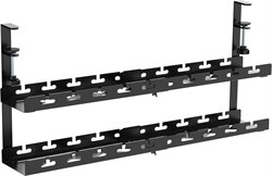 Кабель-канал Cactus CS-CM-700-2BK для столов 72.8x13.5x34.2см черный - фото 24516