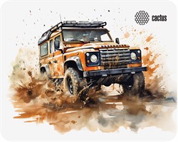 Коврик для мыши Cactus Jeep 250x200x3мм (CS-MP-D11S) - фото 24574