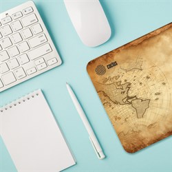 Коврик для мыши Cactus Vintage map 250x200x3мм (CS-MP-D10S) - фото 24601