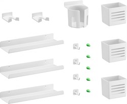 Лотки Cactus CS-PB-SET2 белый - фото 24928