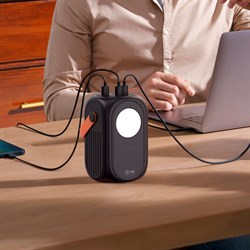 Мобильный аккумулятор Cactus CS-PBFSUD-60000 60000mAh 80W 4.5A USB-A/USB-C черный - фото 24976