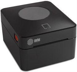 Термопринтер Cactus CS-TP-D410U 203dpi 160мм/с/USB для печ.этик. черный - фото 25191
