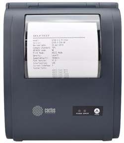 Термопринтер Cactus CS-TP-D440U 203dpi 160мм/с/USB для печ.этик. черный - фото 25222