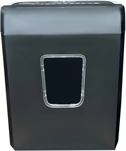 Шредер Cactus CS-SH-C2 черный (секр.P-4) фрагменты 8лист. 13лтр. скрепки скобы пл.карты - фото 25450