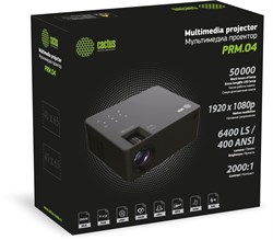 Проектор Cactus CS-PRM.04WT.WUXGA-A  LCD 6400Lm LS 400Lm ANSI (1920x1080) 2000:1 ресурс лампы:50000часов 2xUSB typeA 3xHDMI 2.5кг - фото 26506
