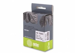 Лента Cactus CS-TZ251 (TZE-251) черный для принтеров Brother P-touch P700, PT-P750W, PT-P900W, PT-P950NW, PT-D450VP, PT-D600VP, PT-2430PC, PT-2700VP, PT-9700PC (24 мм x 8 м) - фото 6873